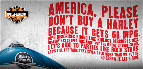 Don´t buy Harley Davidson